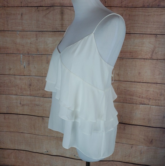 J Crew Drapey Ruffle Cami Top - Picture 3 of 7